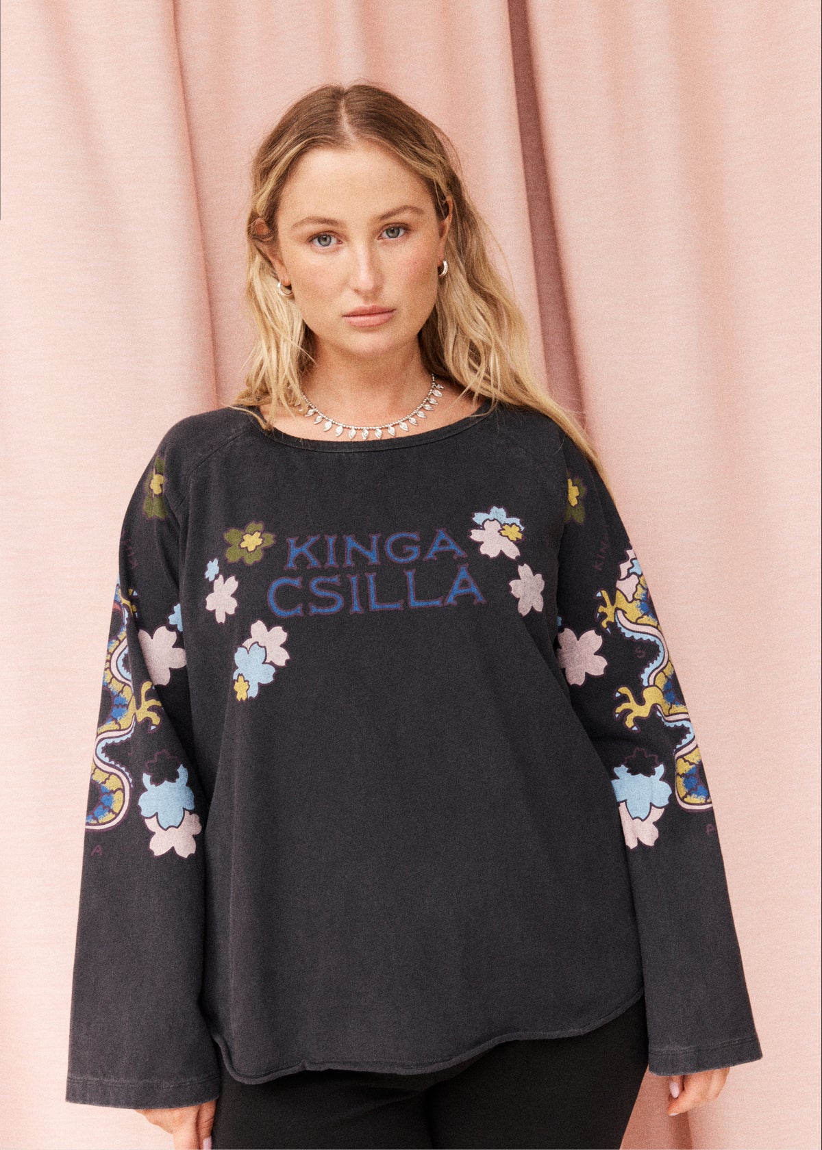 Petalo Raw Long Sleeve Tee