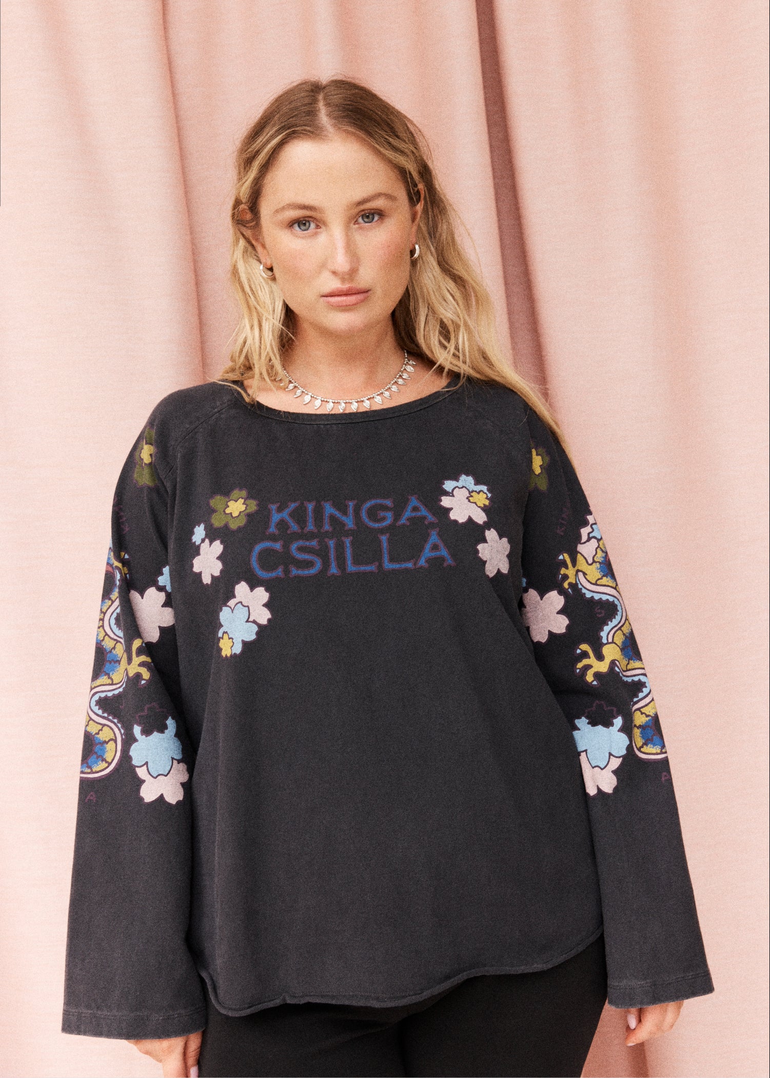 Petalo Raw Long Sleeve Tee