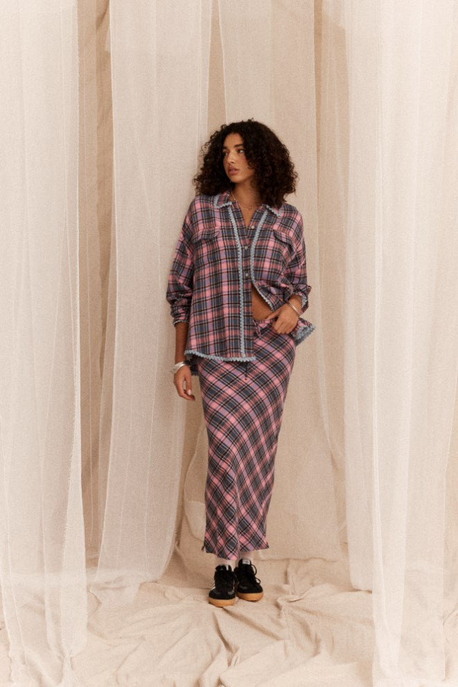 ETOFFE CHECK CHALM SHIRT