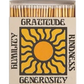 Gratitude + Kindness Square Matchboxes
