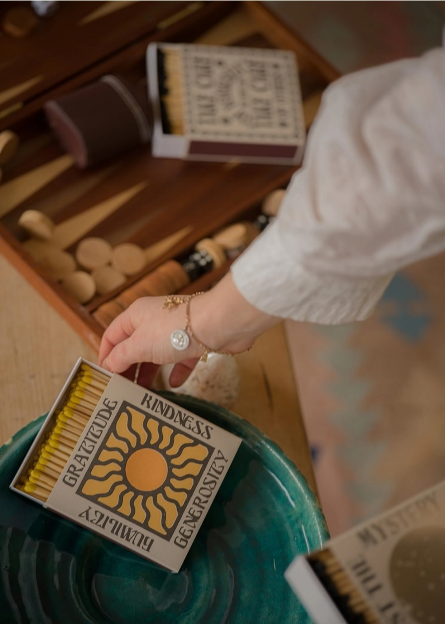 Gratitude + Kindness Square Matchboxes