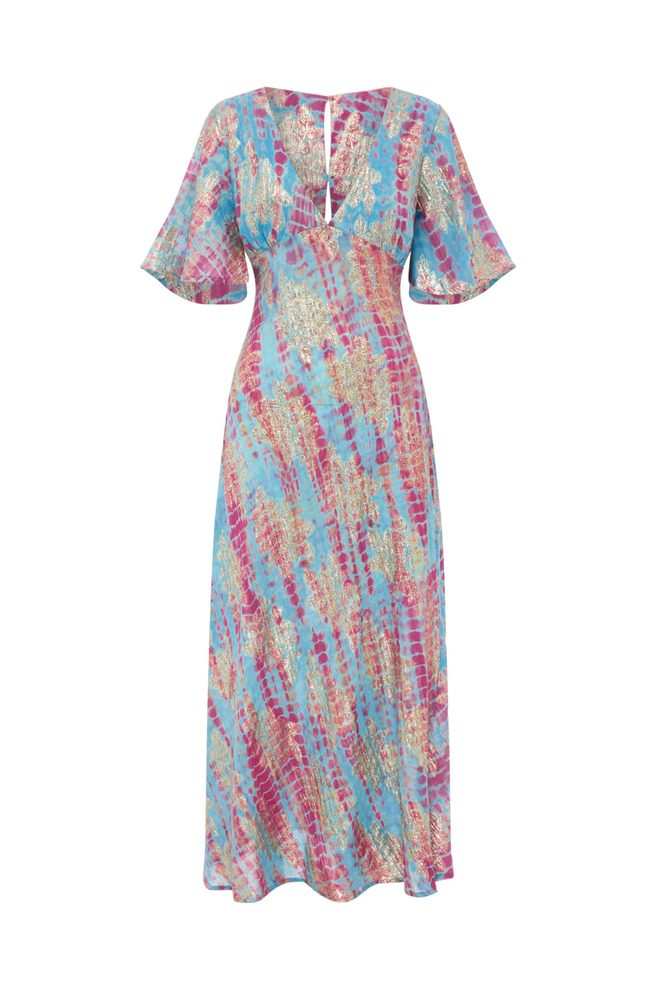 HANABI FEVER BIAS MAXI DRESS