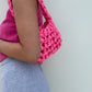 NOTT-IE LONG HANDLE BAG BUBBLEGUM PINK