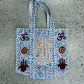 KC INDIAN BLOCK PRINTED KANTHA BAG
