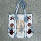 KC INDIAN BLOCK PRINTED KANTHA BAG
