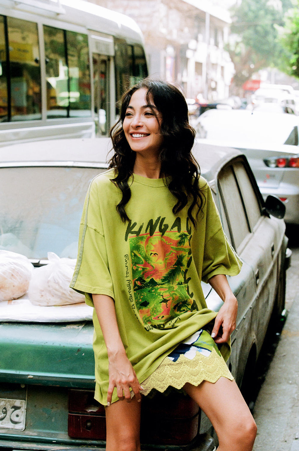 ORO TILE VERA MINI SKIRT