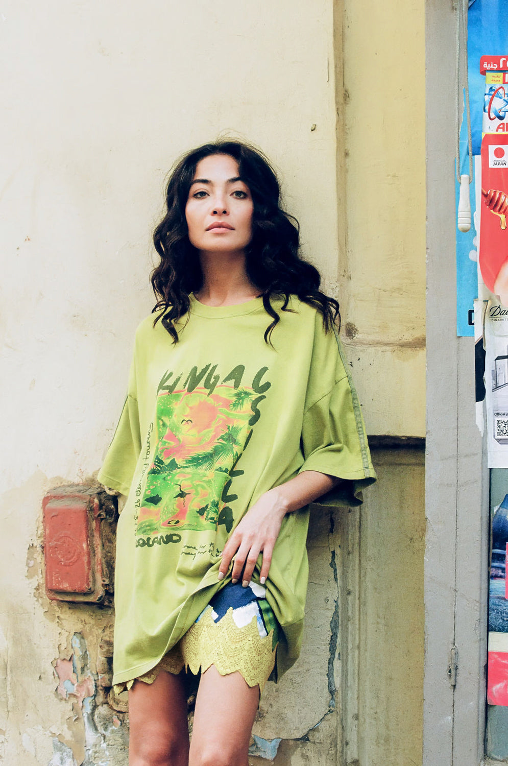 ORO TILE VERA MINI SKIRT