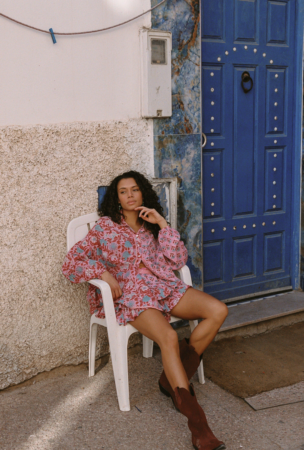 *** PRE-ORDER *** KAMALA FAE FRILL SKORT