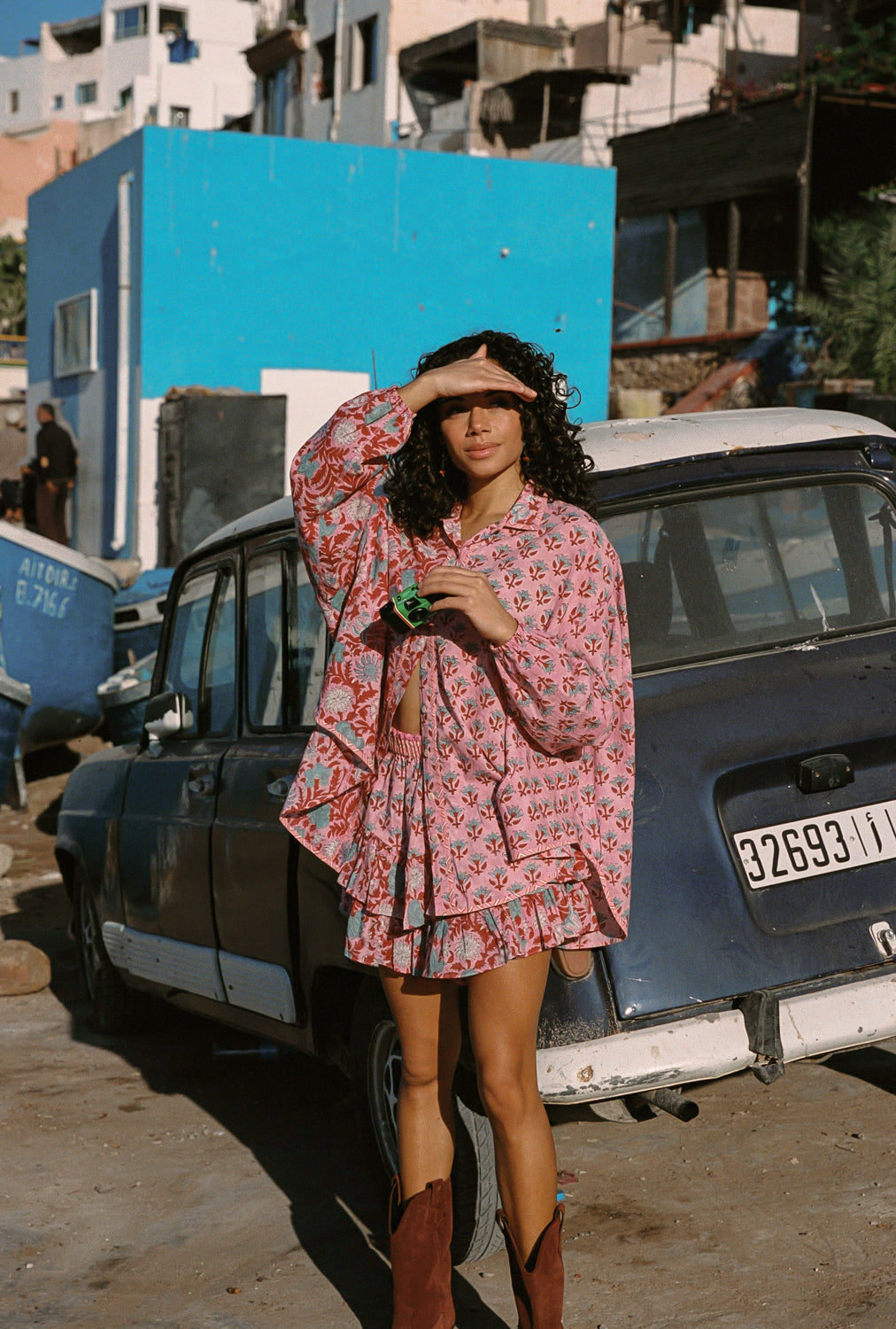 *** PRE-ORDER *** KAMALA FAE FRILL SKORT