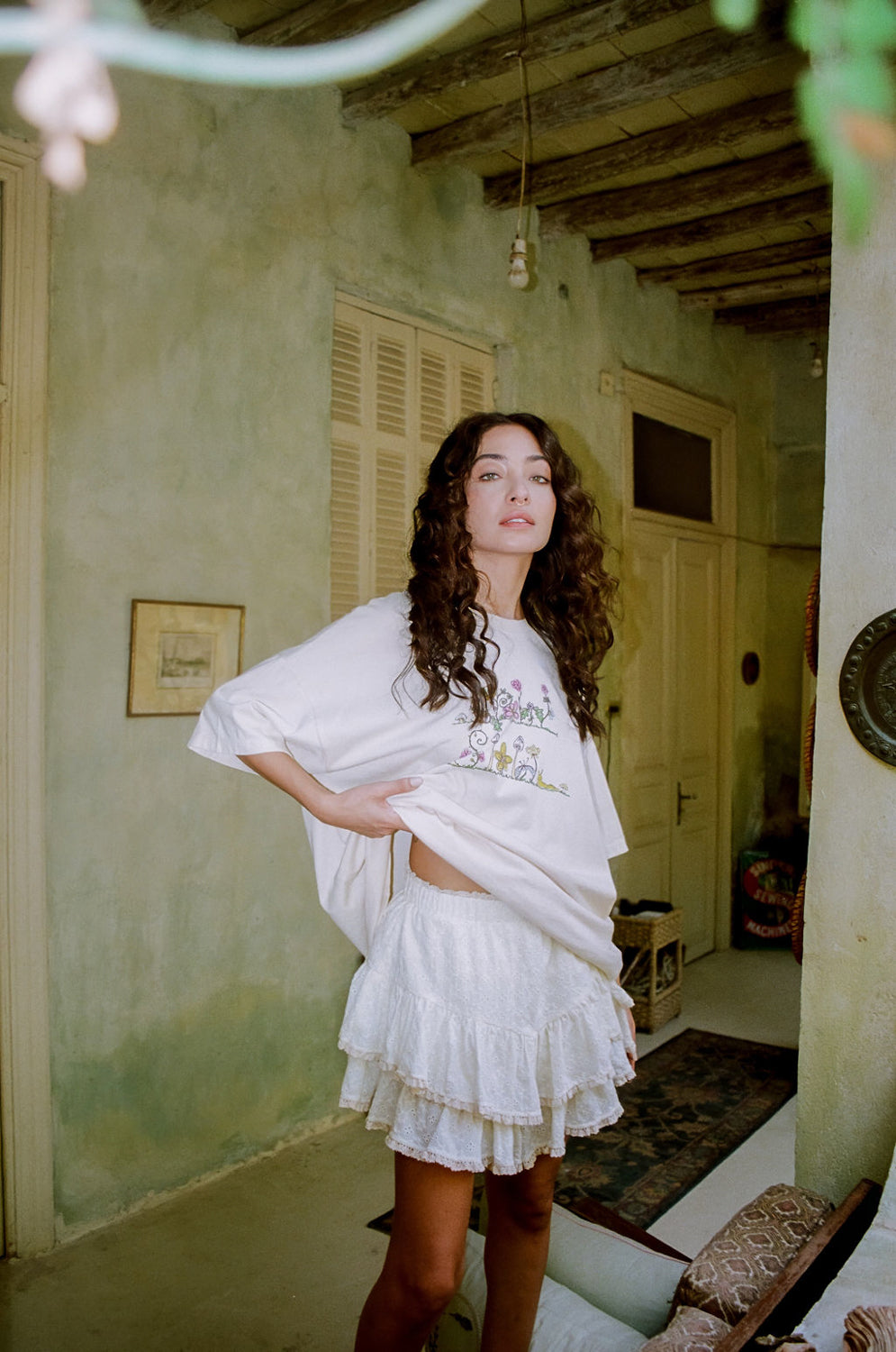 KAYA ANGLAISE FAE FRILL SKORT