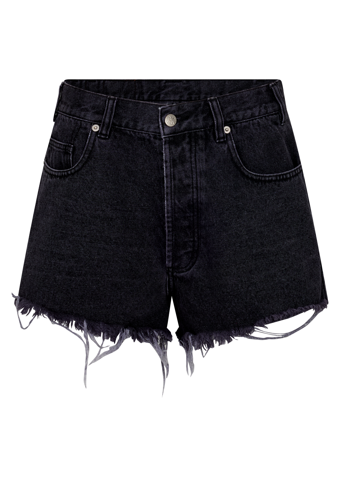 CHARCOAL KC ESSENTIAL DENIM SHORT