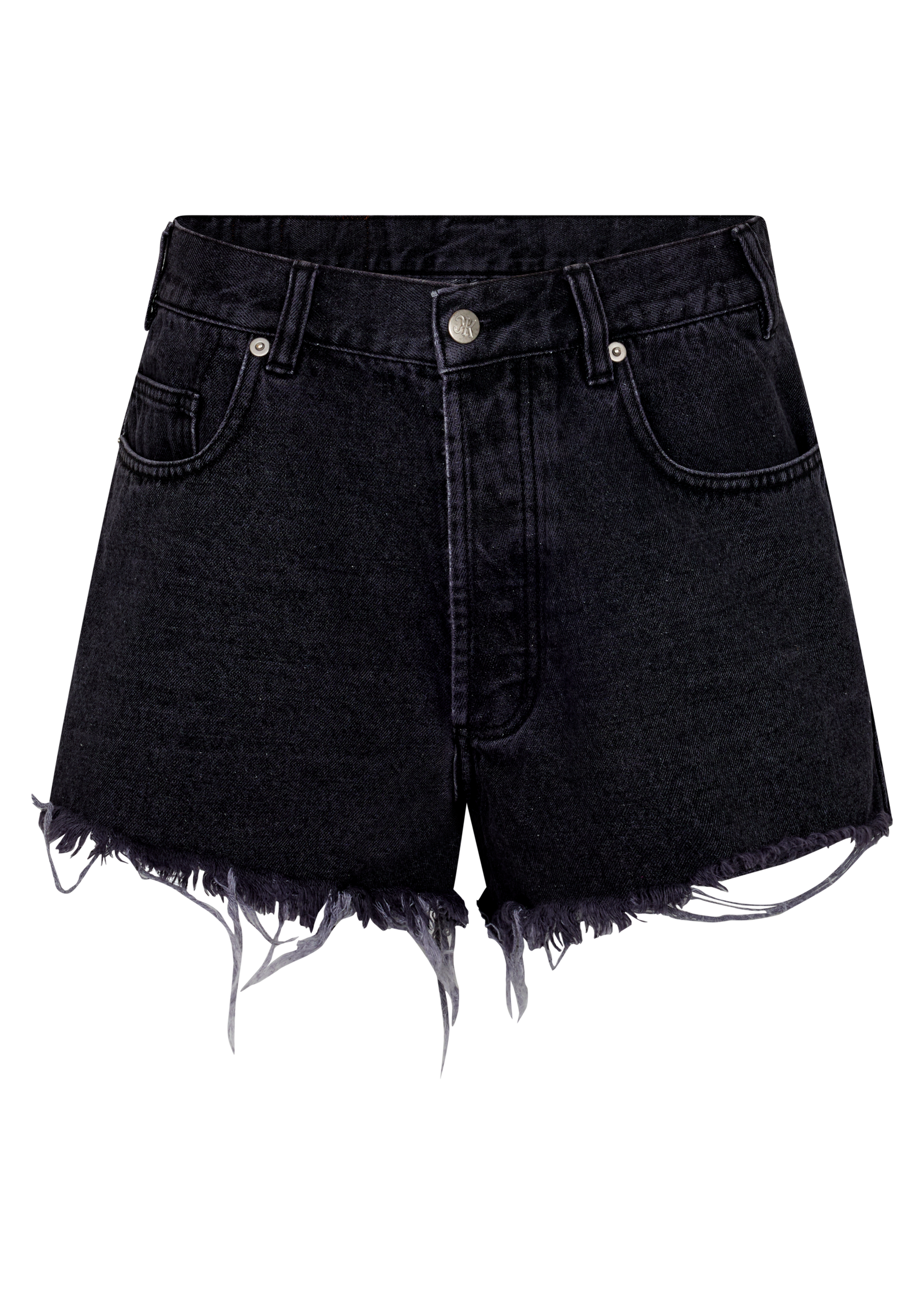 CHARCOAL KC ESSENTIAL DENIM SHORT