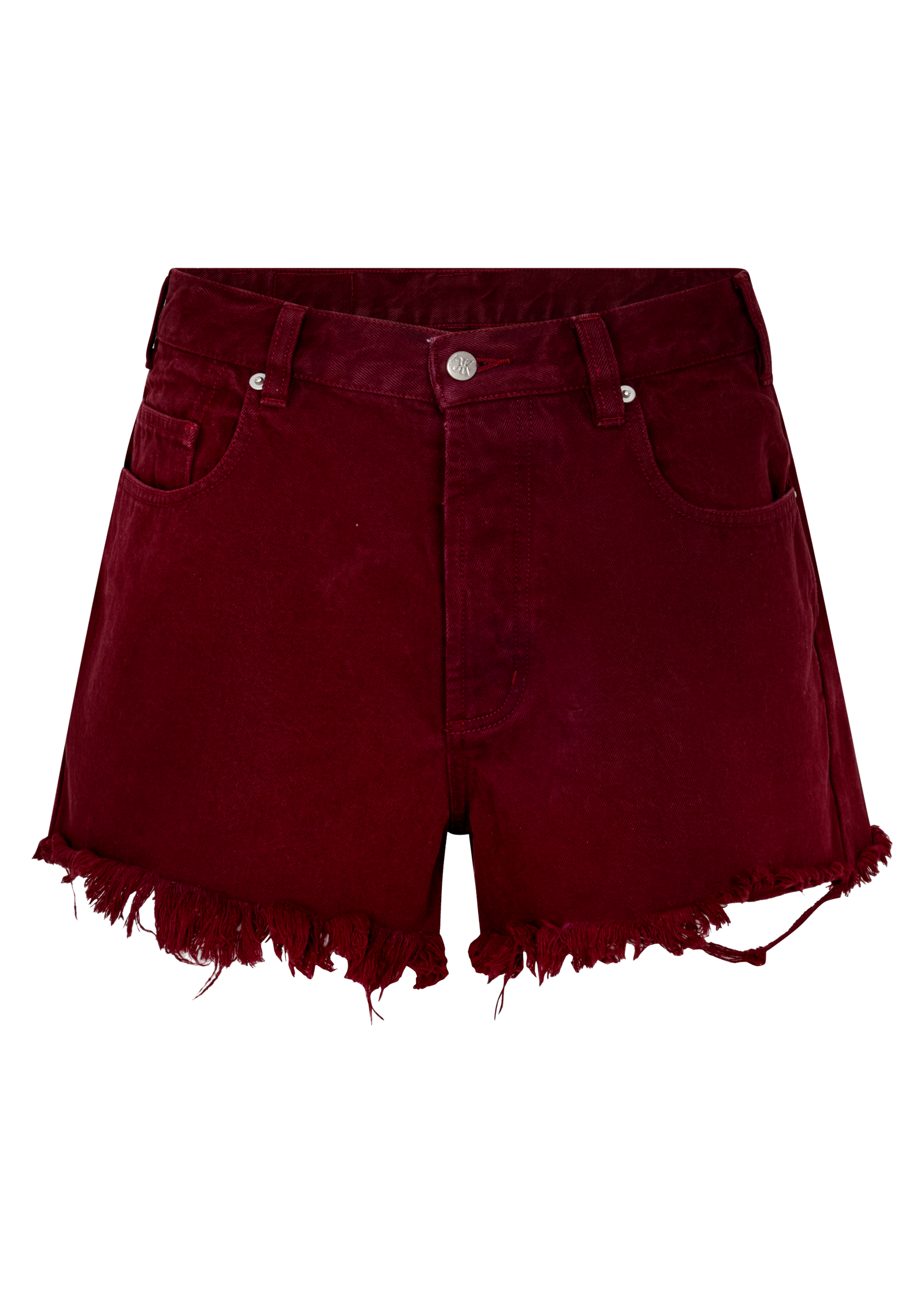 WINE KC ESSENTIAL RECKLESS DENIM SHORT