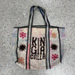 KC INDIAN BLOCK PRINTED KANTHA BAG