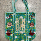 KC INDIAN BLOCK PRINTED KANTHA BAG