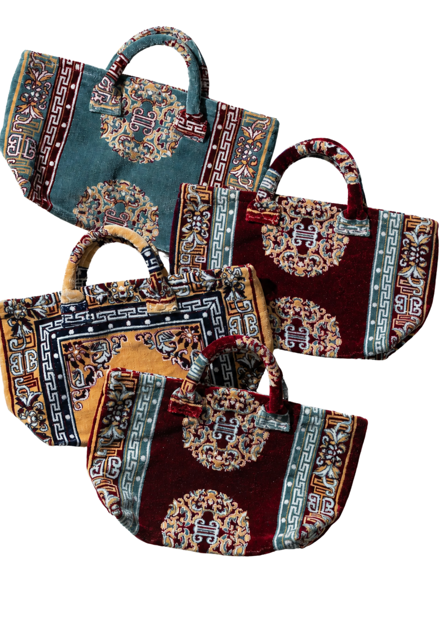 Rug Fabric Tote Bag