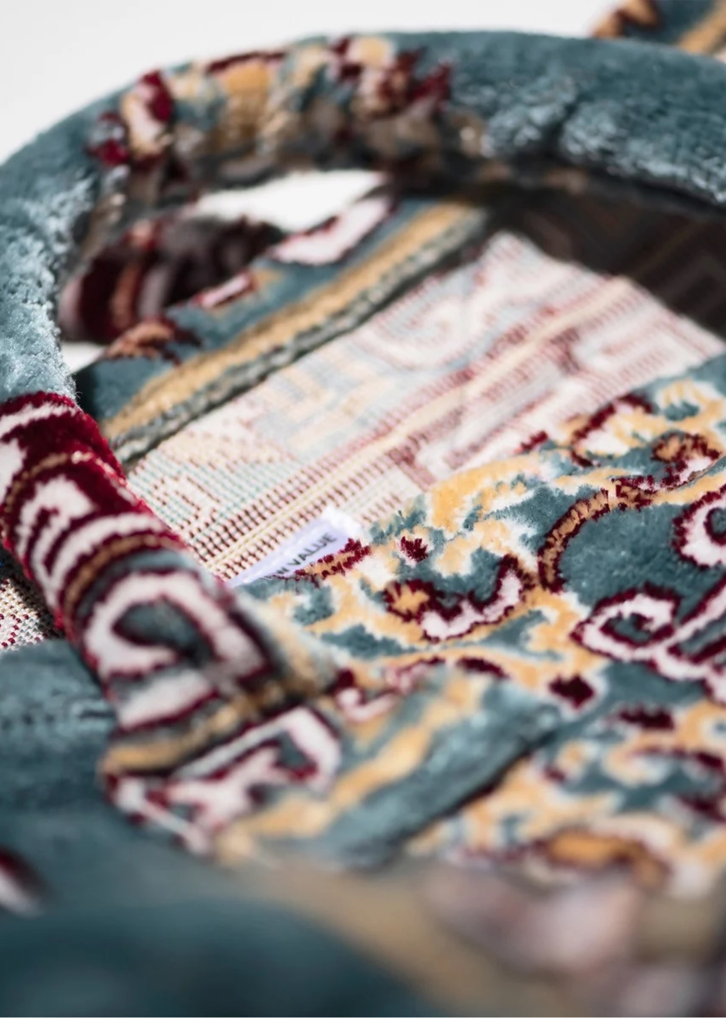 Rug Fabric Tote Bag