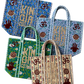 KC INDIAN BLOCK PRINTED KANTHA BAG