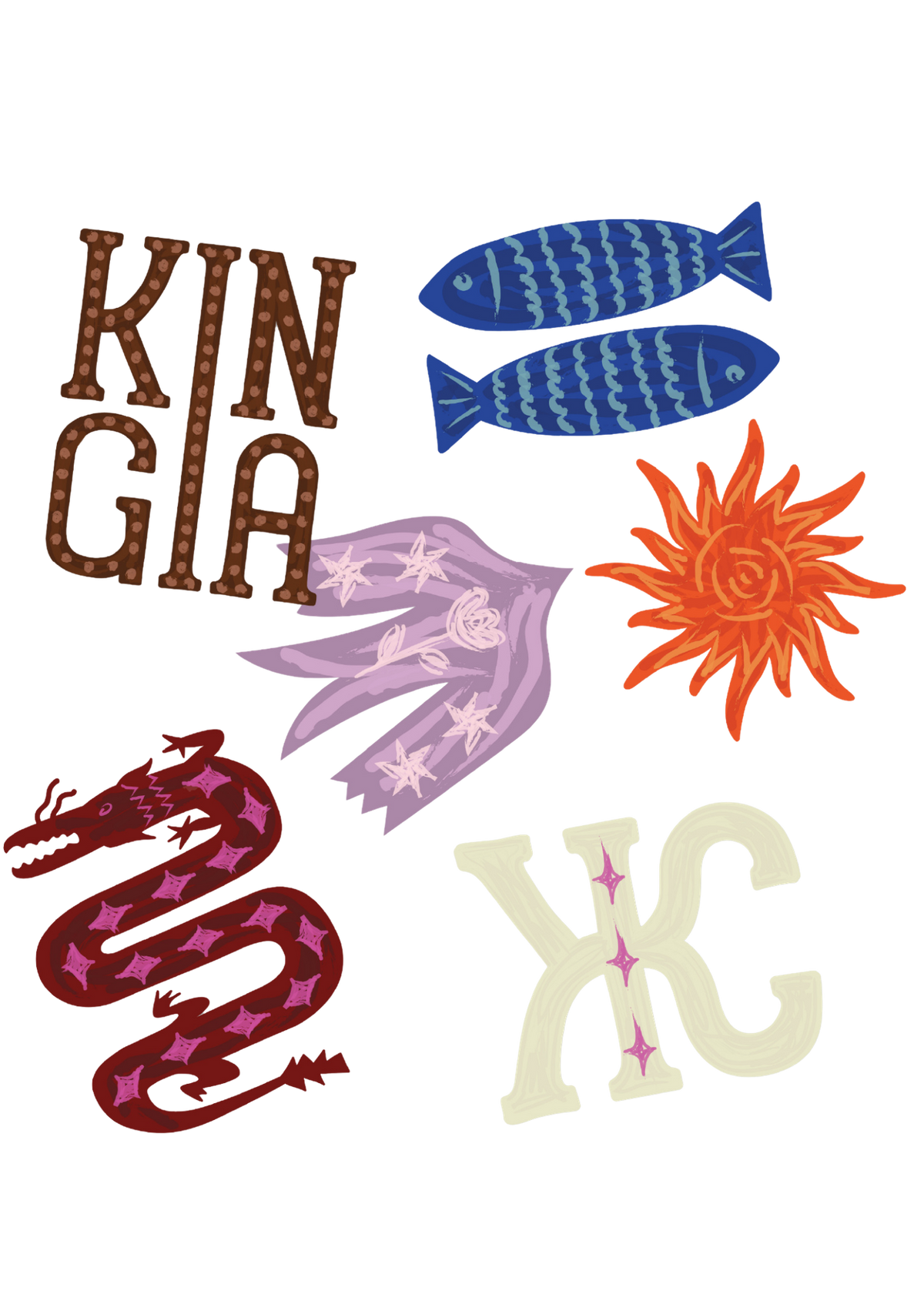 KC Vinyl Sticker Pack