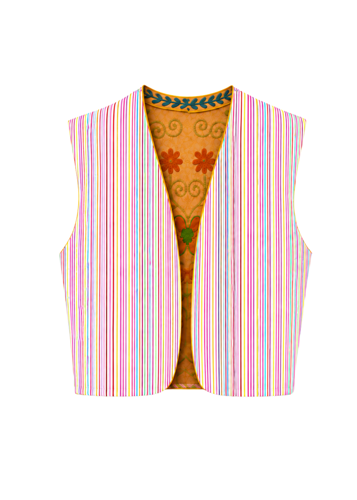 KC Embroidered Vest