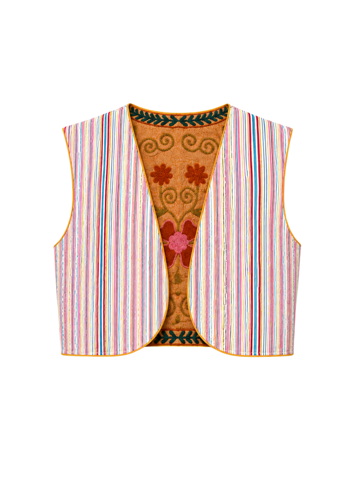 KC Embroidered Vest