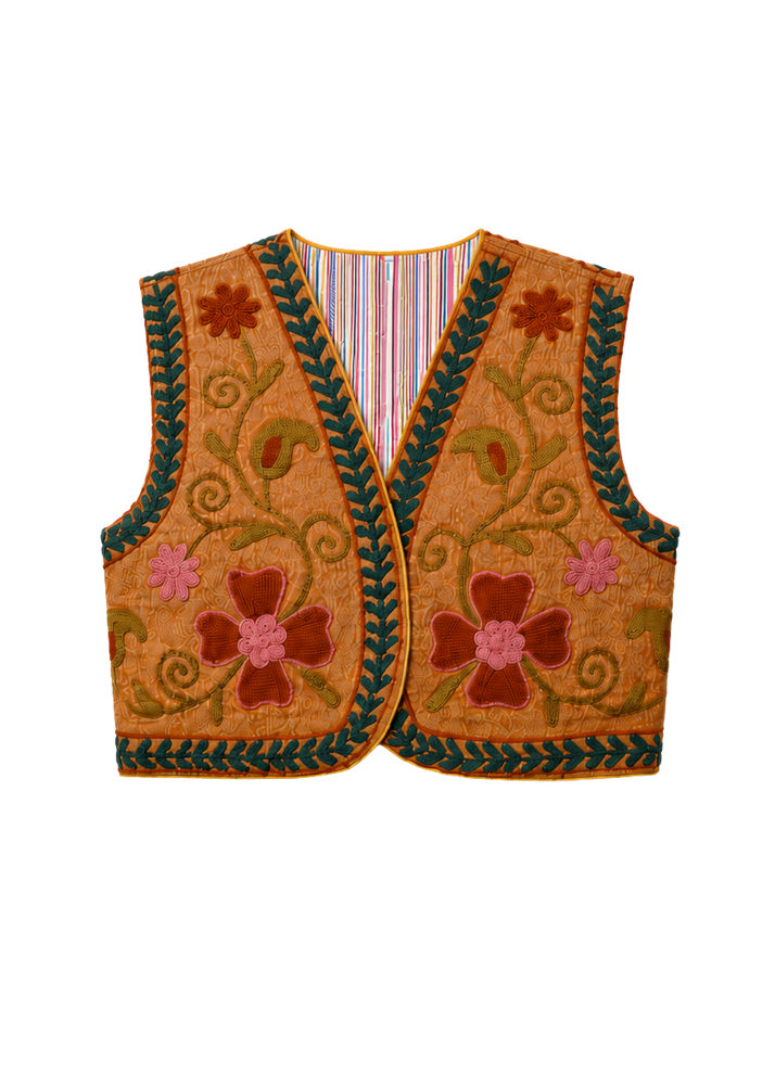 KC Embroidered Vest