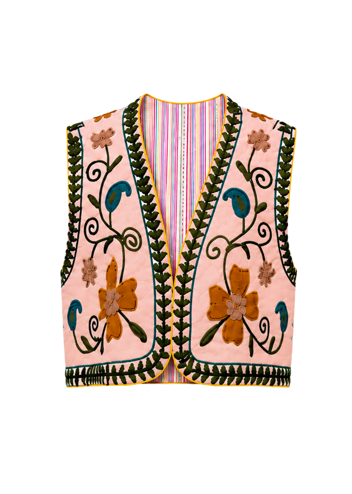 KC Embroidered Vest