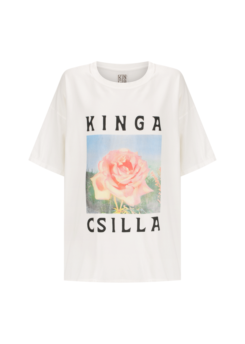 KC BLOOMING ROSE TEE