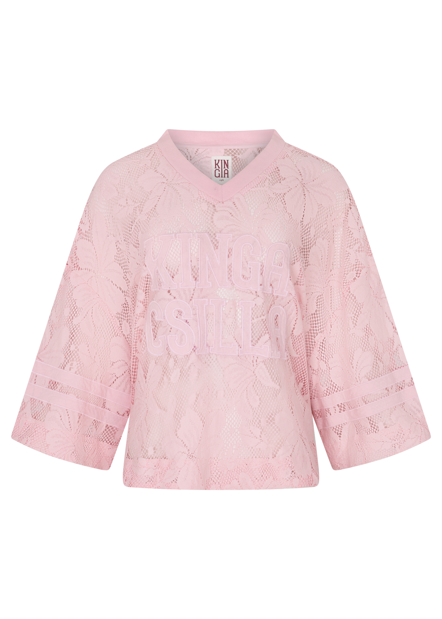 NOVA LACE ONYX  TEE