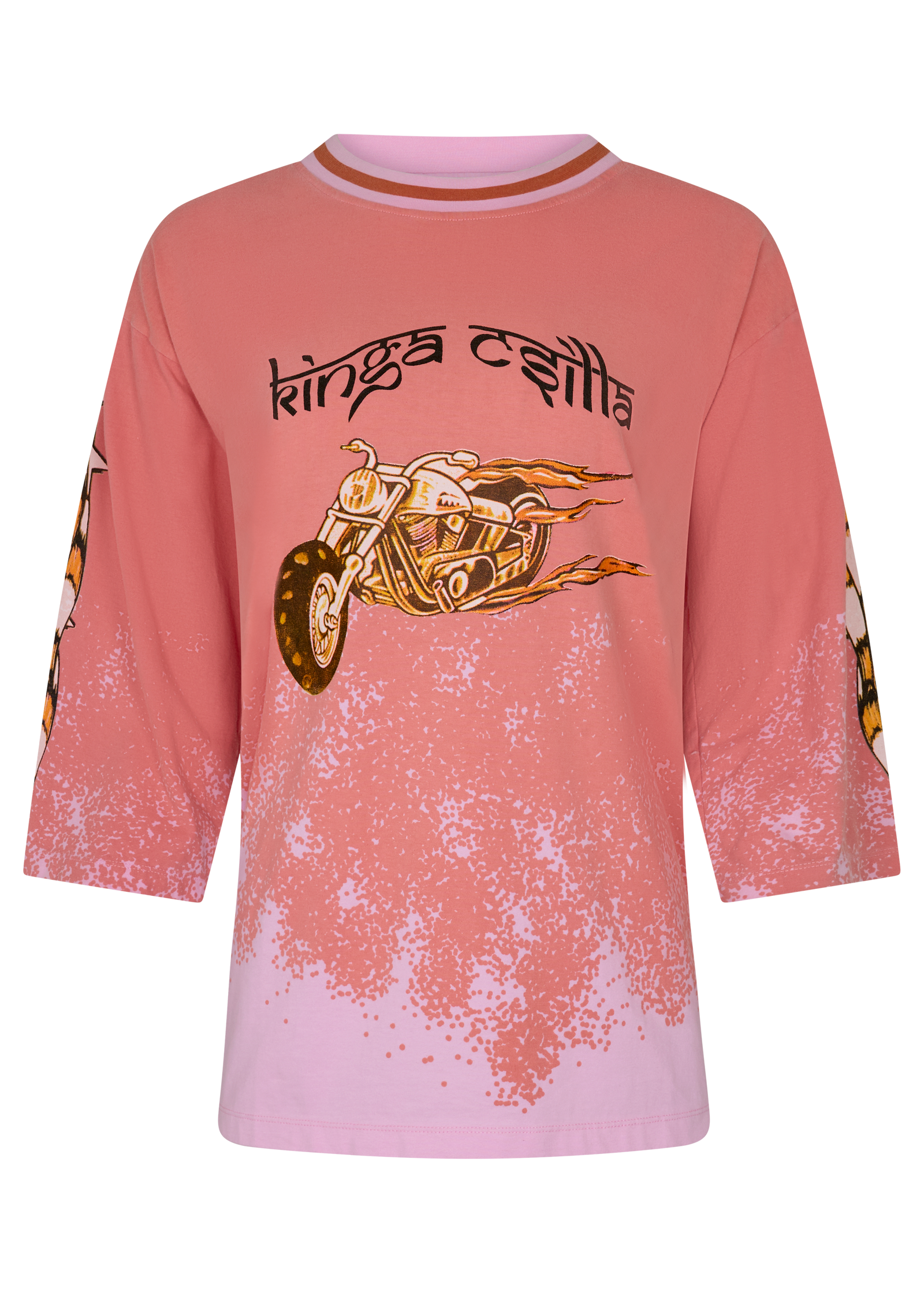 FADED CORAL DESERT RACER TEE