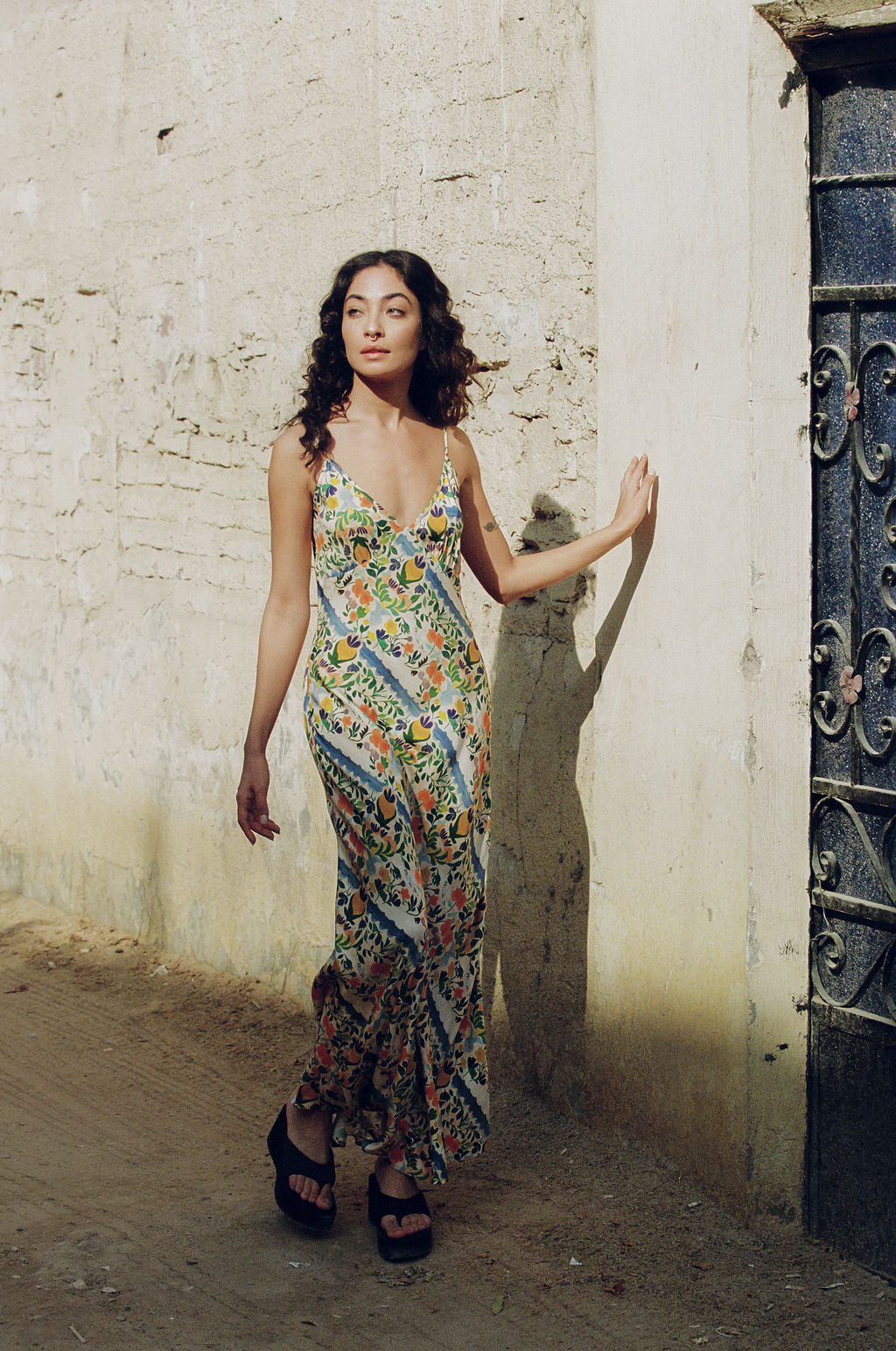 LIMONE TRIANGLE SLIP DRESS – Kinga Csilla