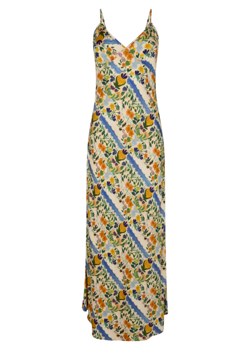 LIMONE TRIANGLE SLIP DRESS