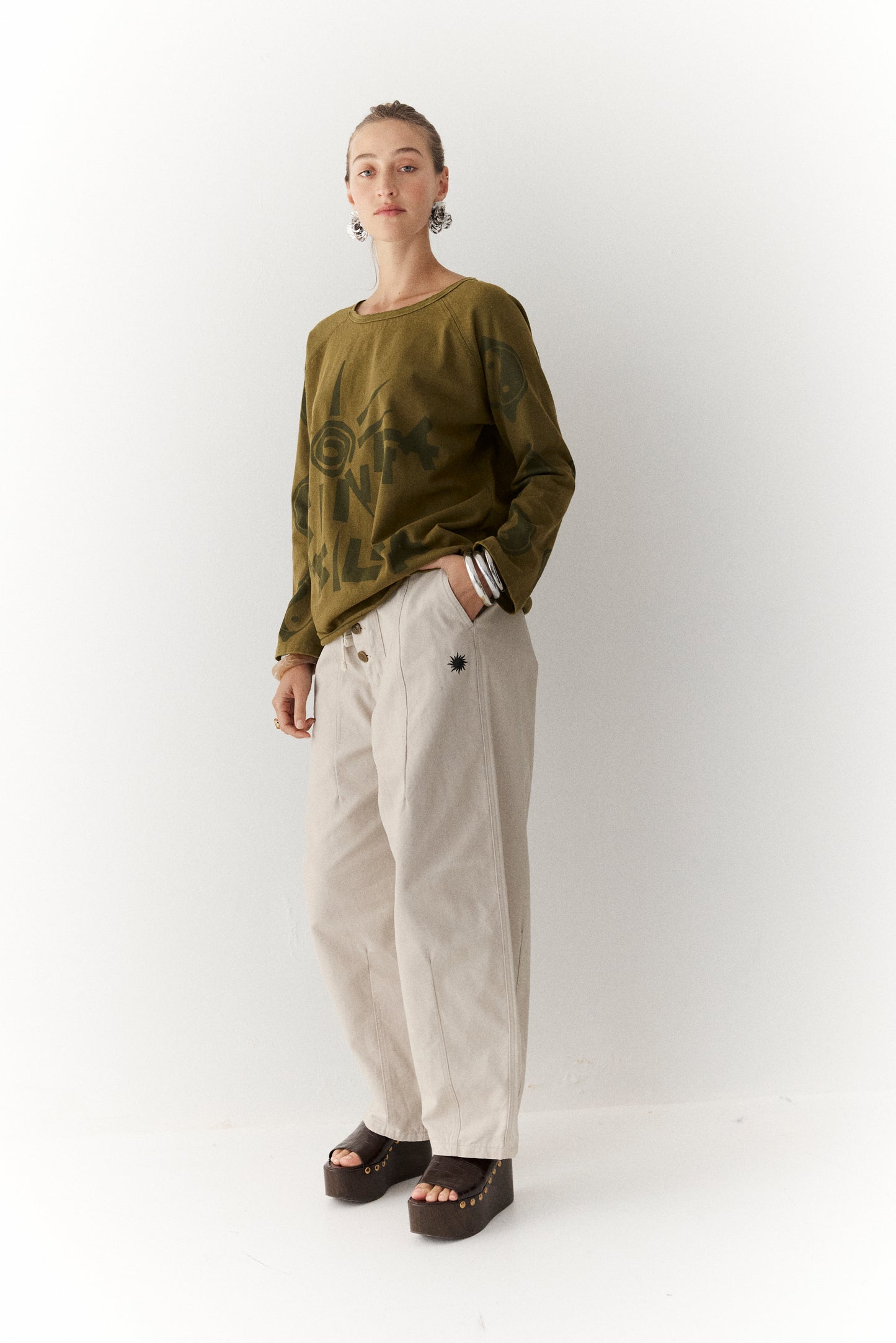 Peace Raw Ls Tee
