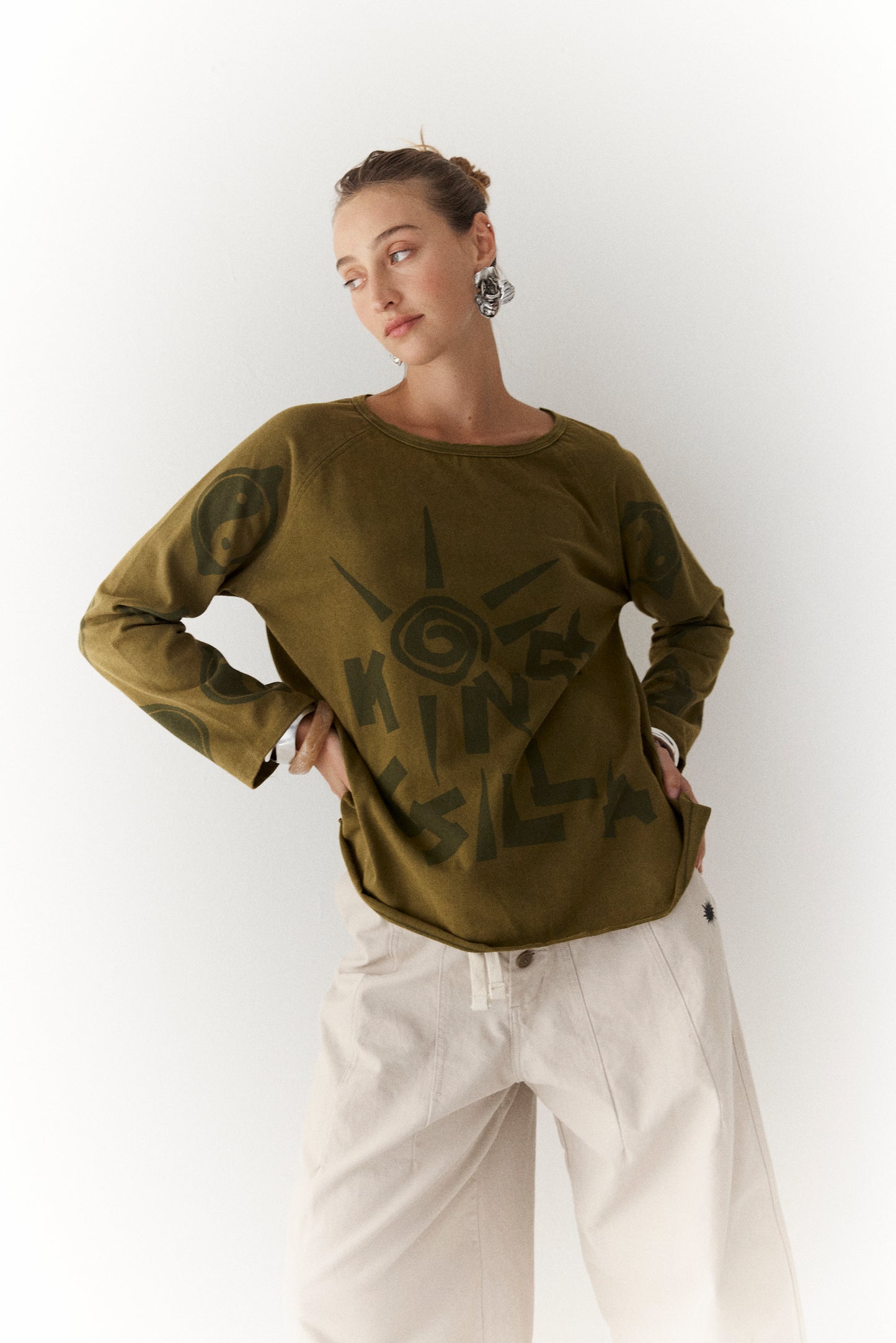 Peace Raw Ls Tee