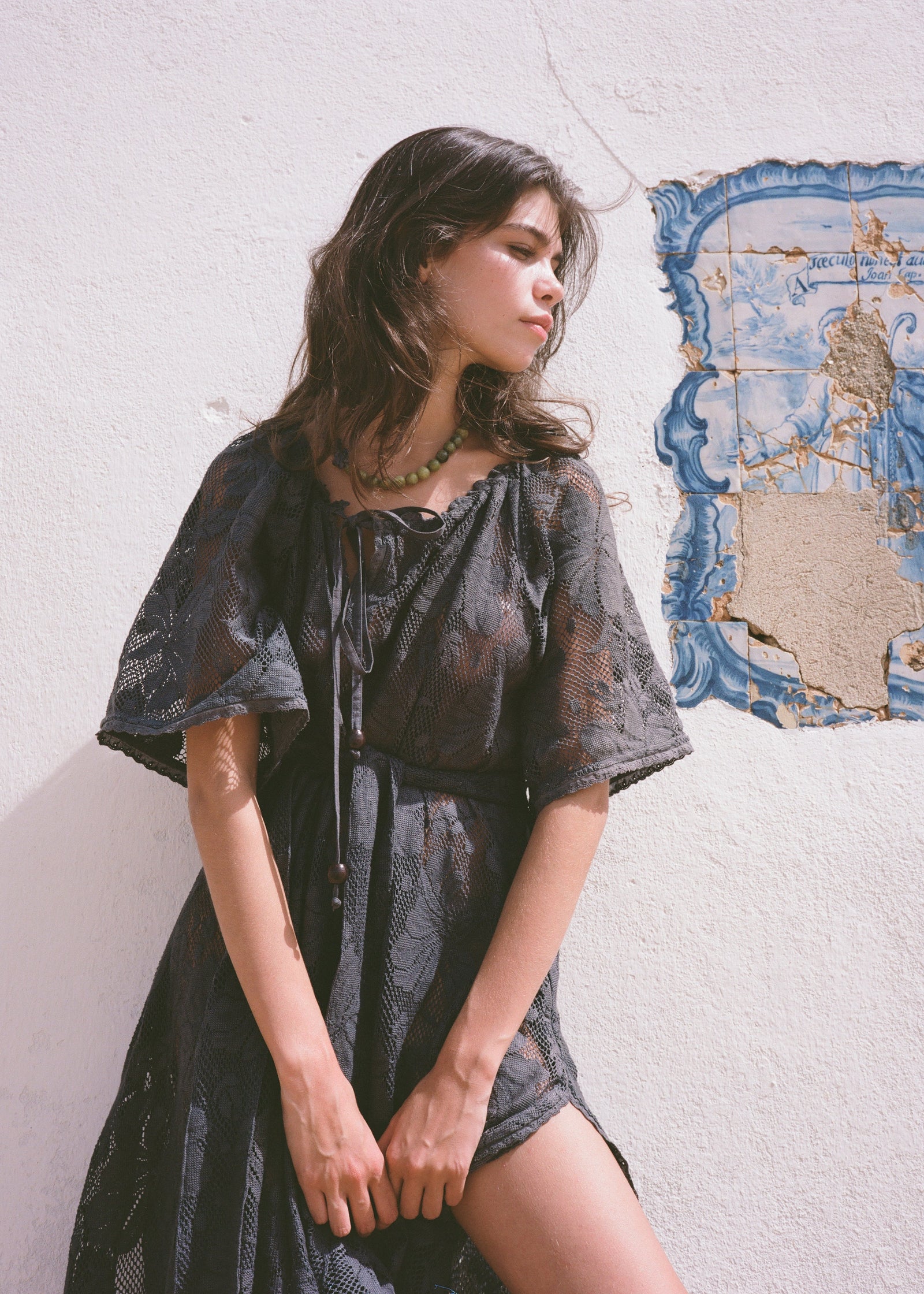 Midnight Lace Primavera Maxi Dress