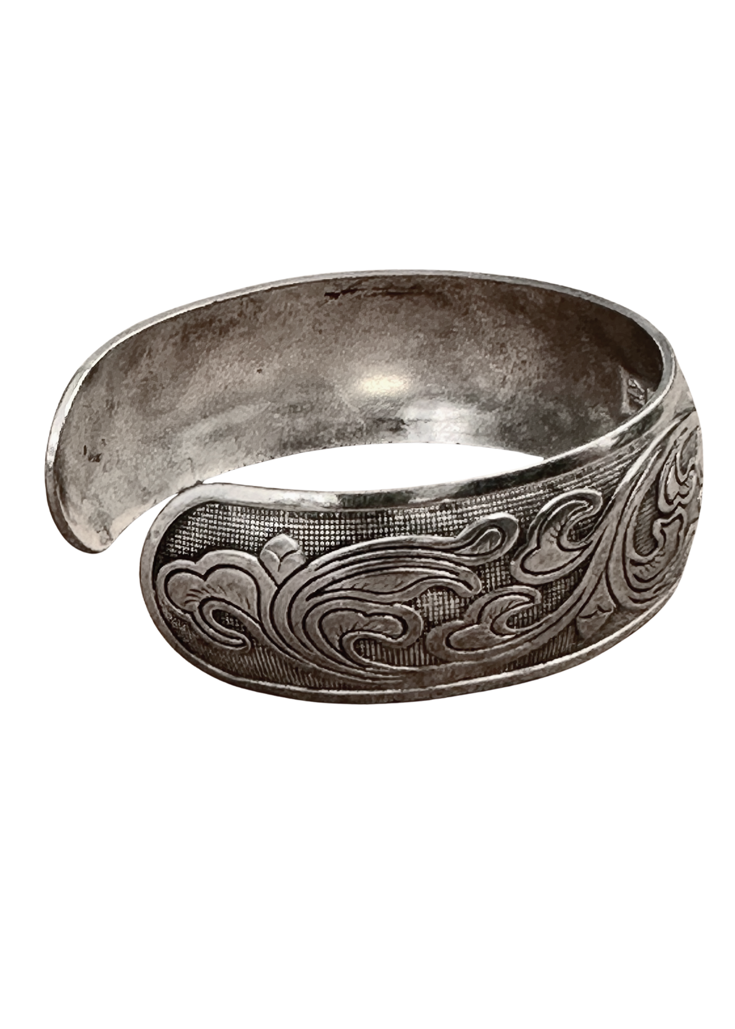 Mantra Engraved Bangle