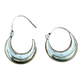 Mini Chunky Silver Hoops