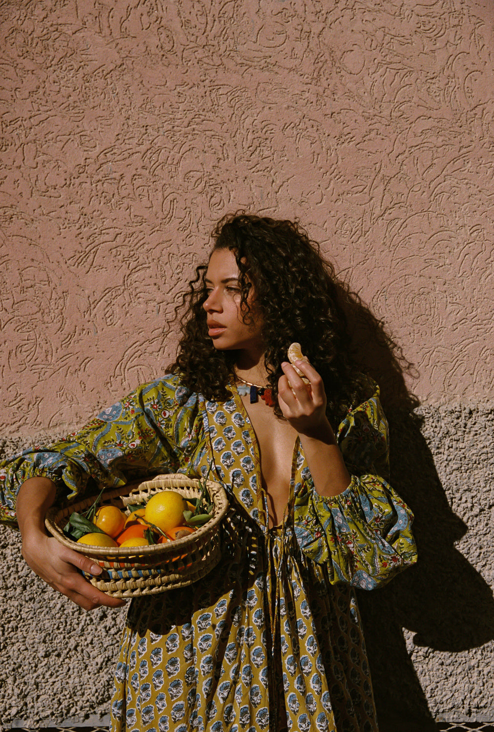 ZOYA BLOCK PRINT MARRAKECH DRESS