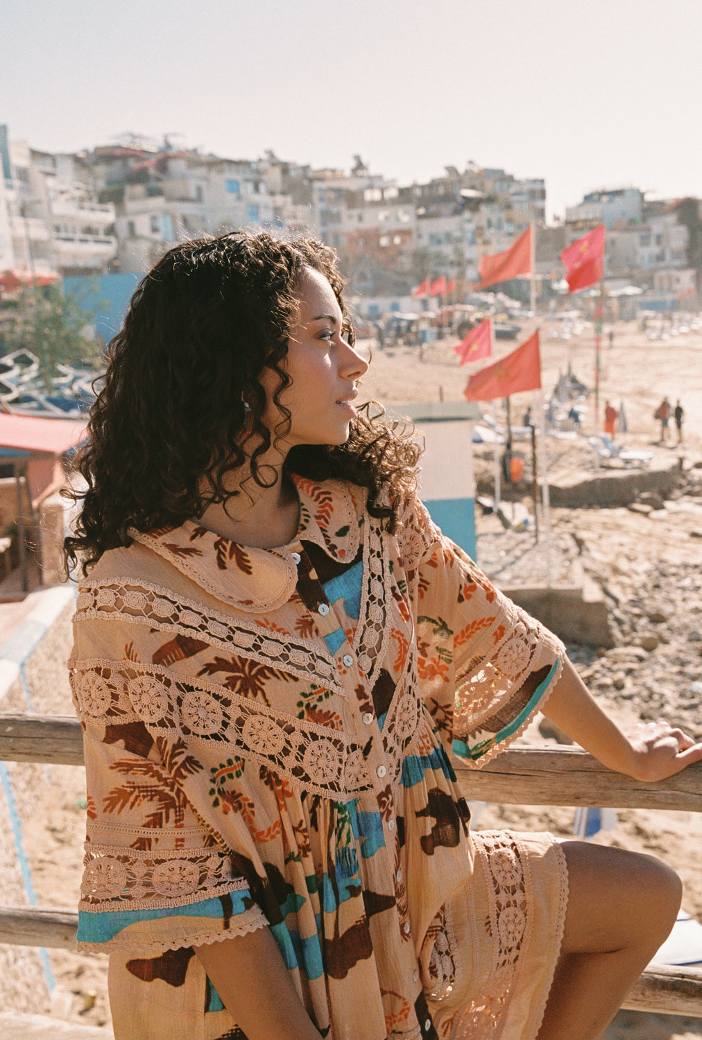 ISLAND NOLA BUTTON DOWN DRESS