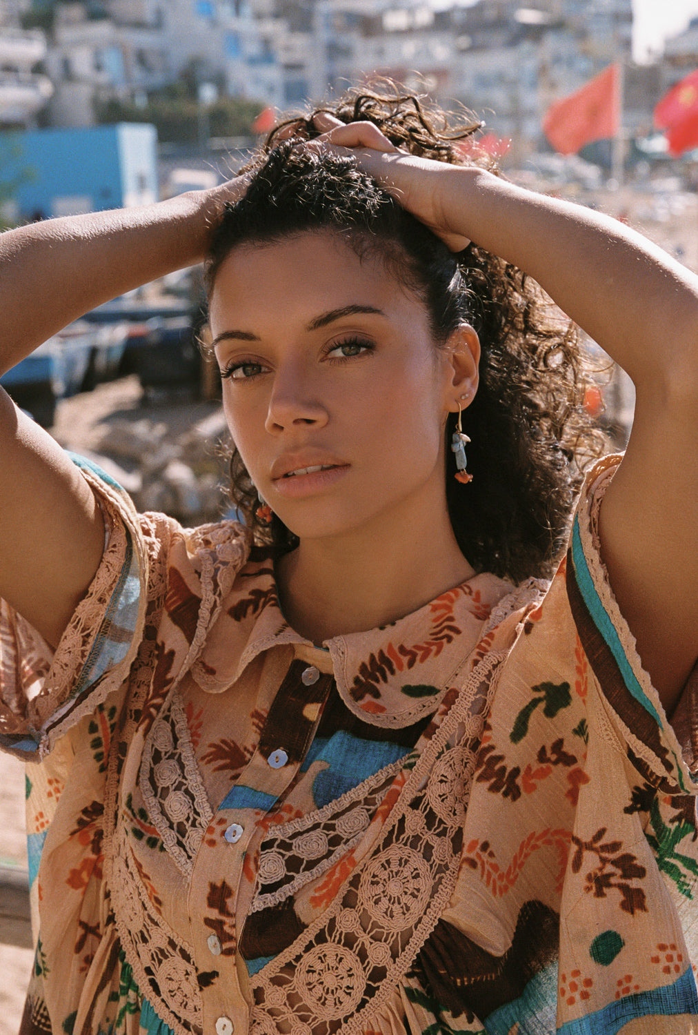 ISLAND NOLA BUTTON DOWN DRESS