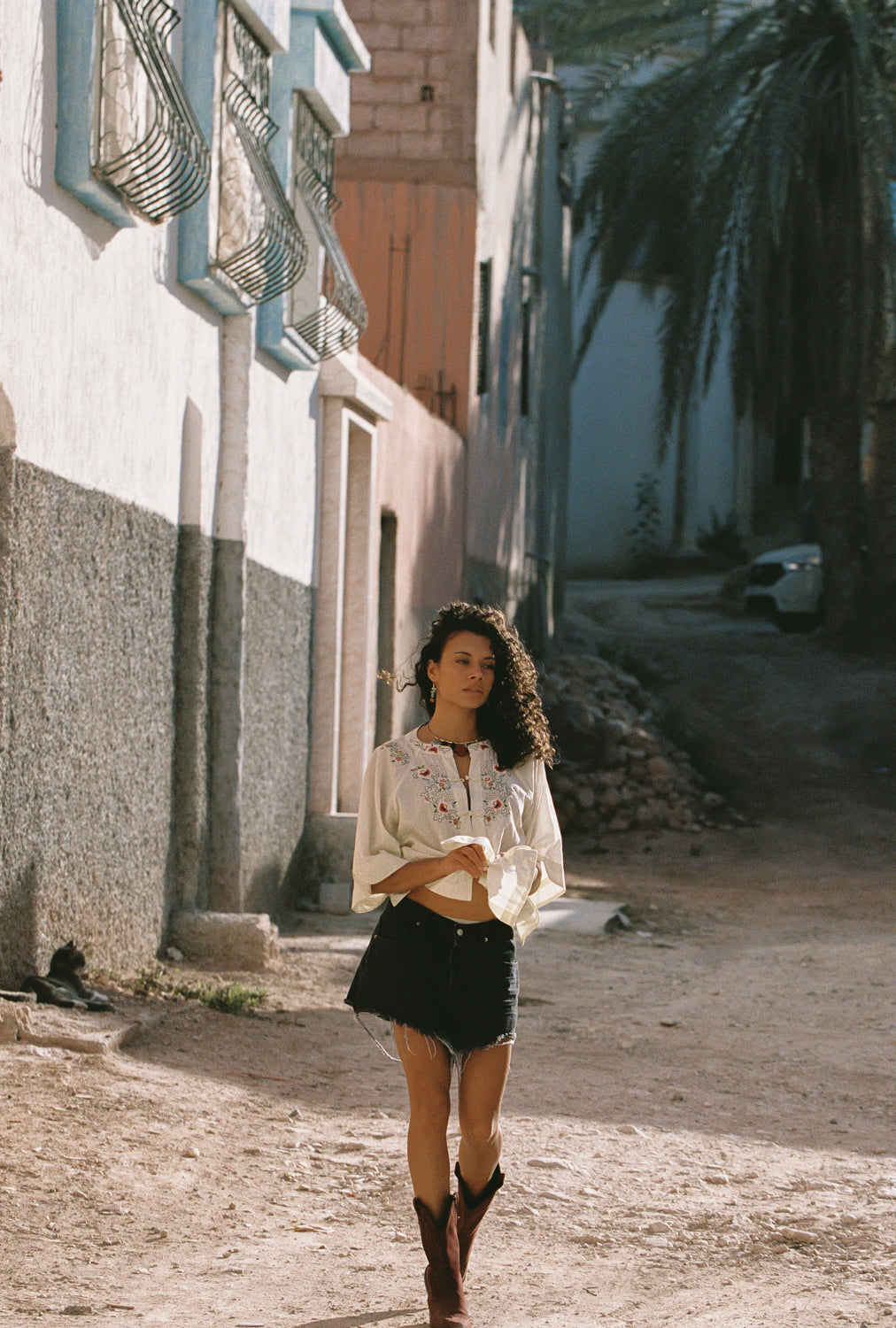 CHARCOAL KC ESSENTIAL DENIM SHORT