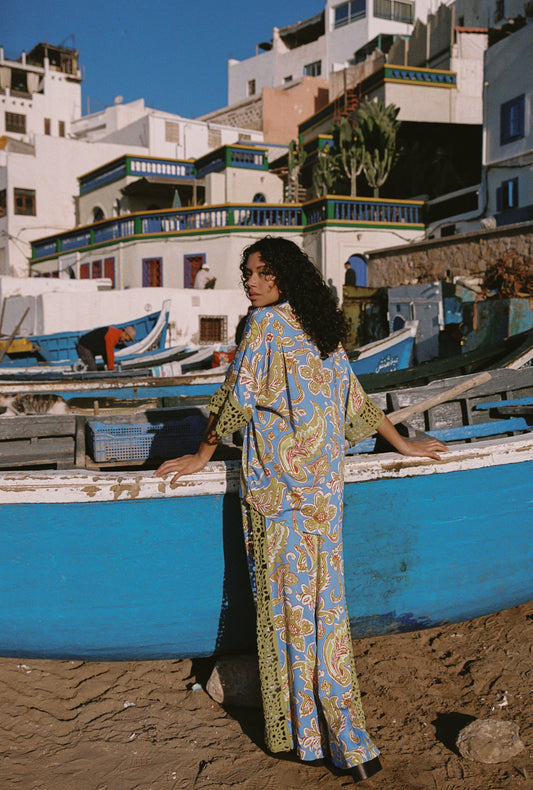 BLUE MILLER BLOUSE & PANT