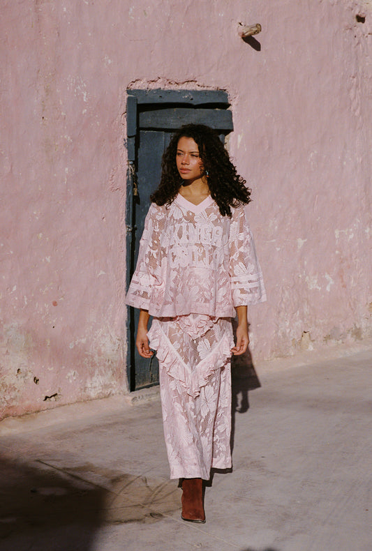 NOVA LACE ASTRID MAXI SKIRT