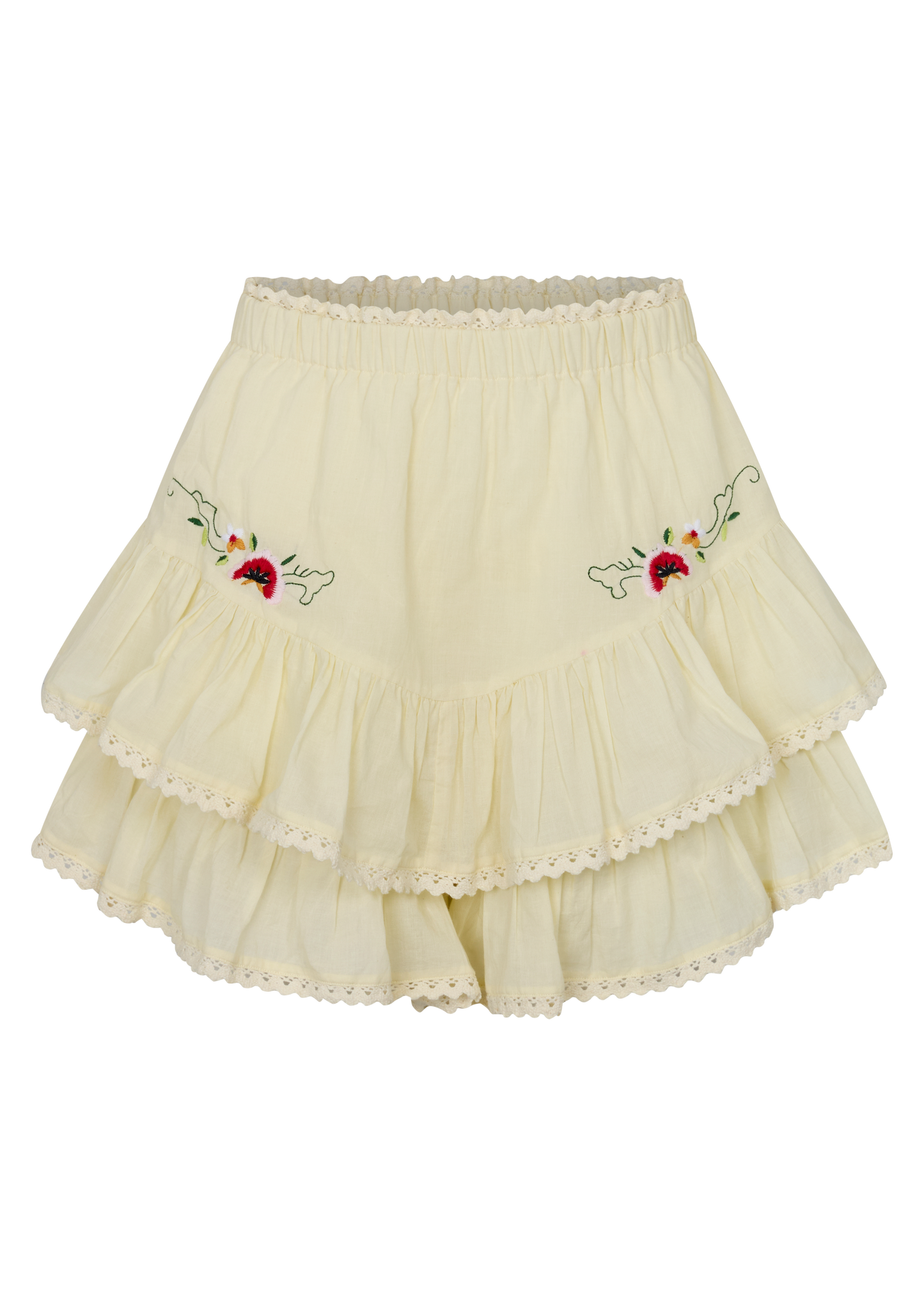 REKA EMBROIDRED FAE FRILL SKORT