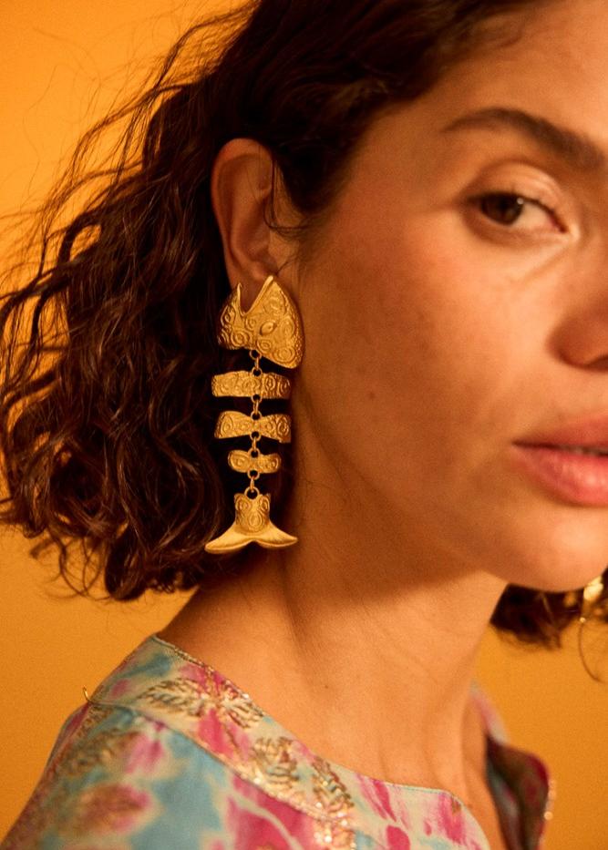 ROYALE FISH EARRINGS