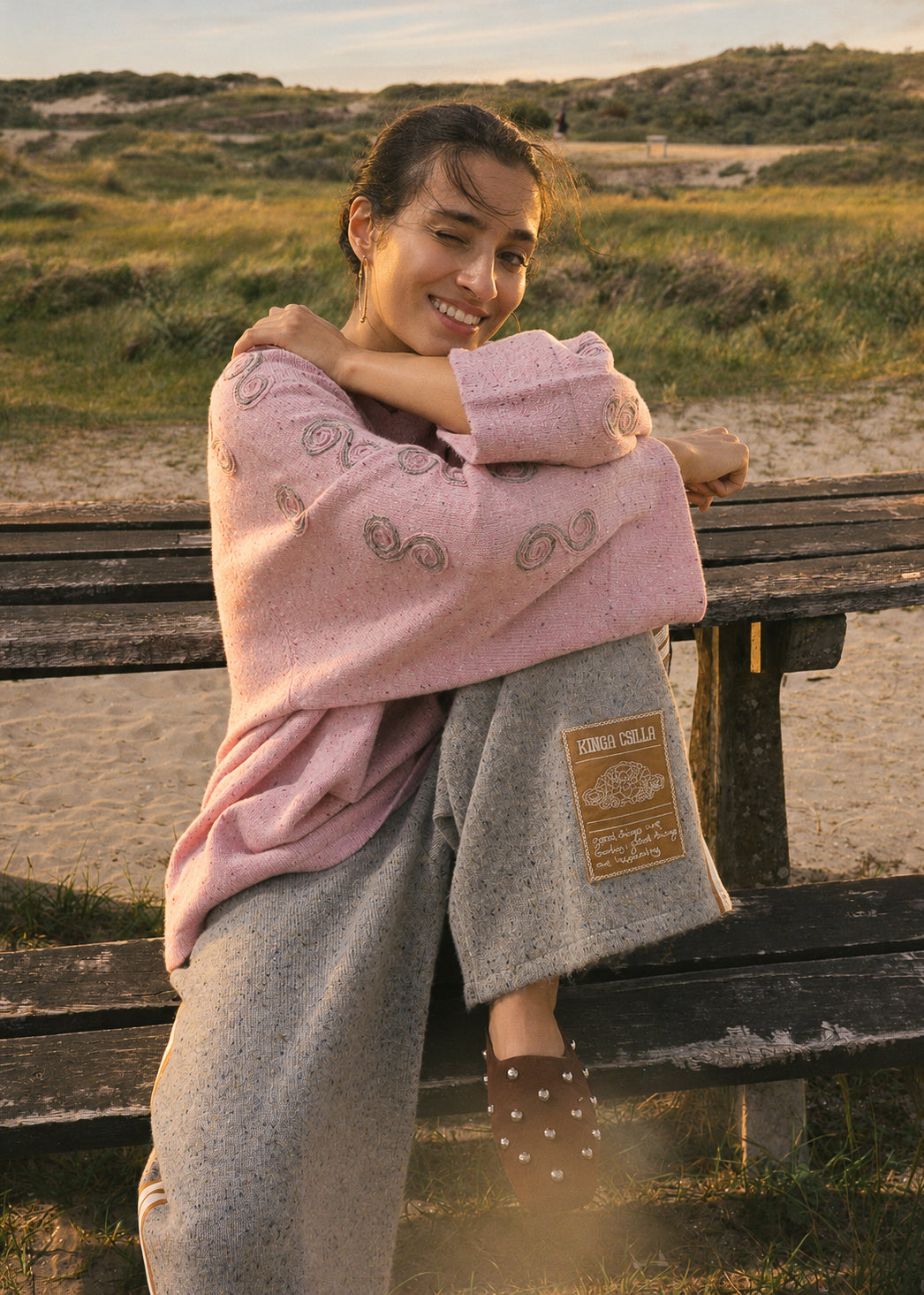 Speckle Liric Chunky Knit Jumper