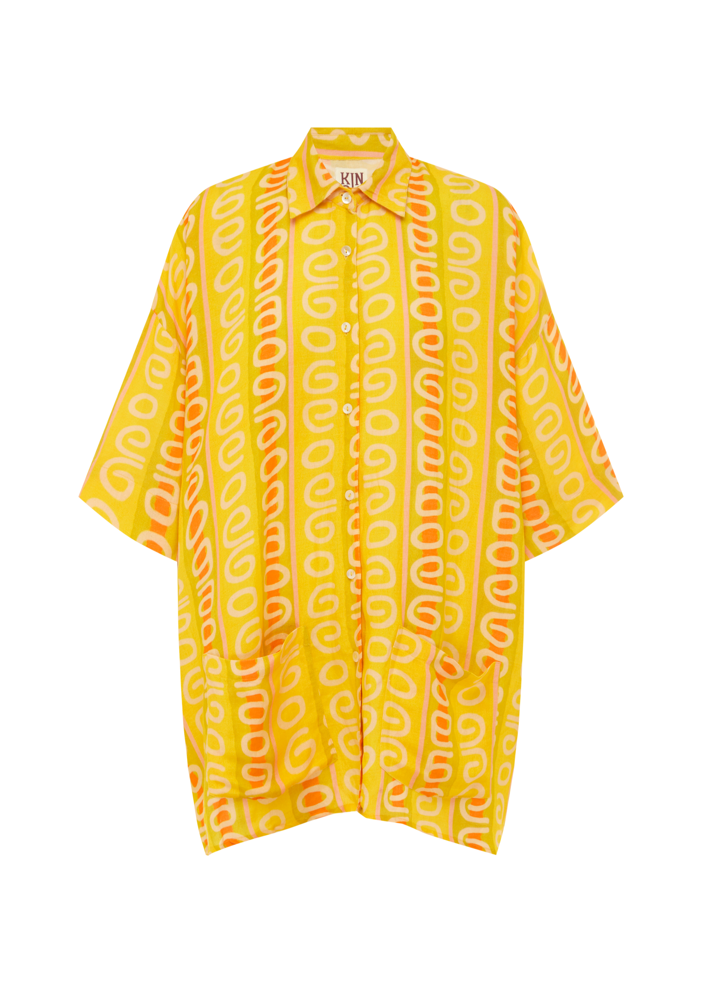 SUN STRIPE TOKEN SHIRT