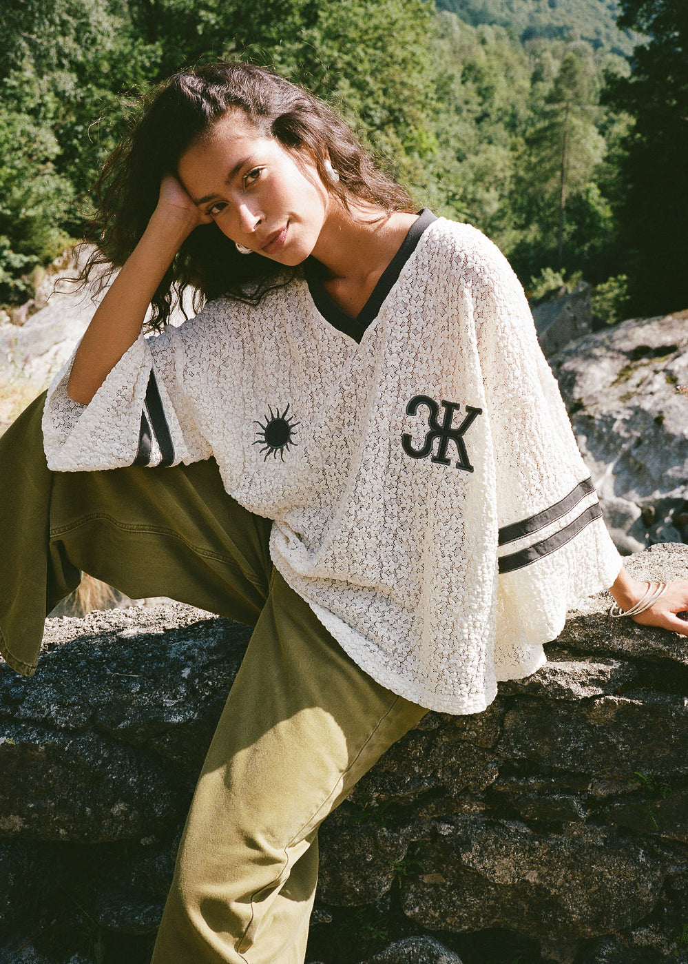 Tarot Lace Onyx Tee