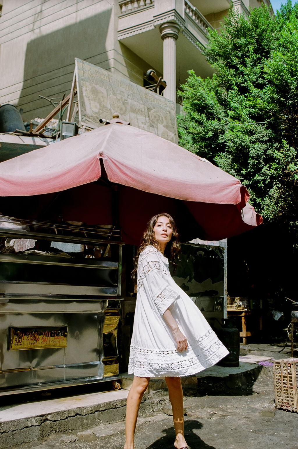 TESSERA NOLA BUTTON DOWN DRESS