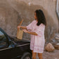 TESSERA NOLA BUTTON DOWN DRESS
